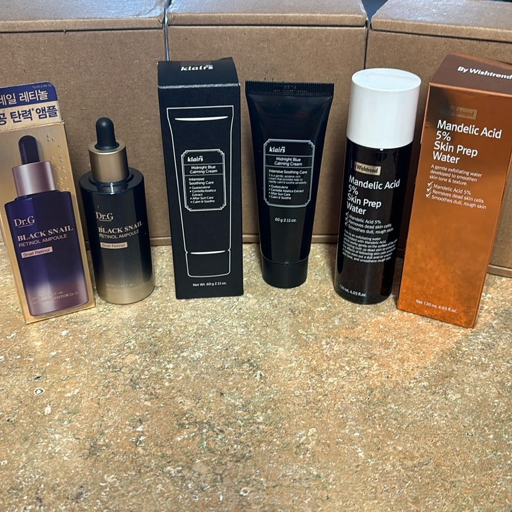 Dr G+Wishtrend+Dear, Klairs skin care set